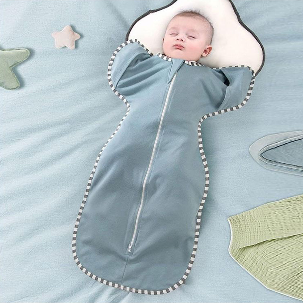 Convertible Baby Newborn Swaddle Sleeping Sack Bags with Soft Cotton for All Seasons