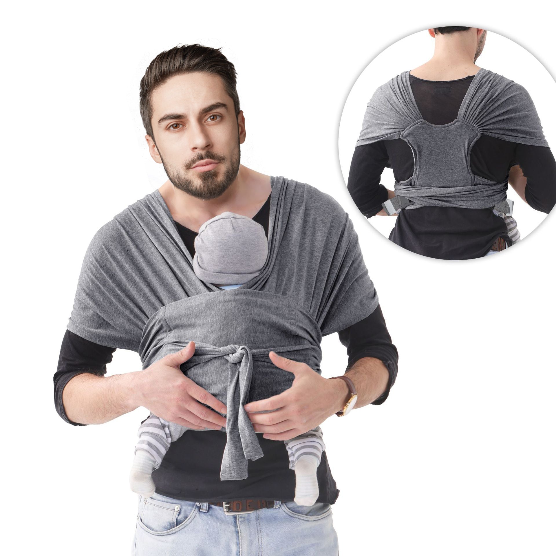 Baby sling Wrap Carrier adjustable Sears Mesh Breathable