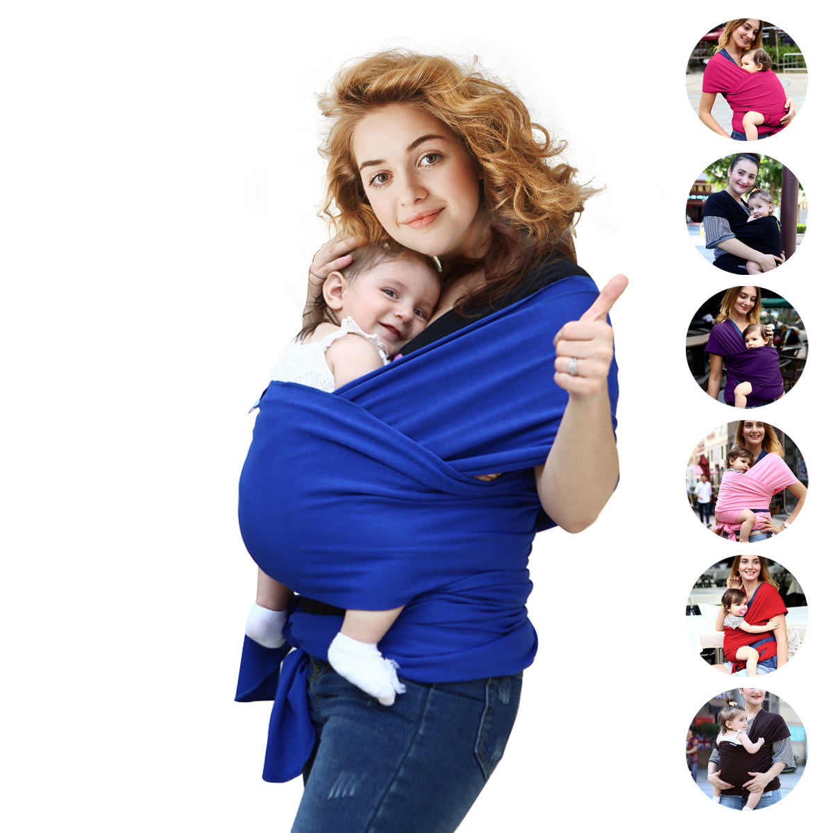 Baby Newborn sling warp carrier multi color styles