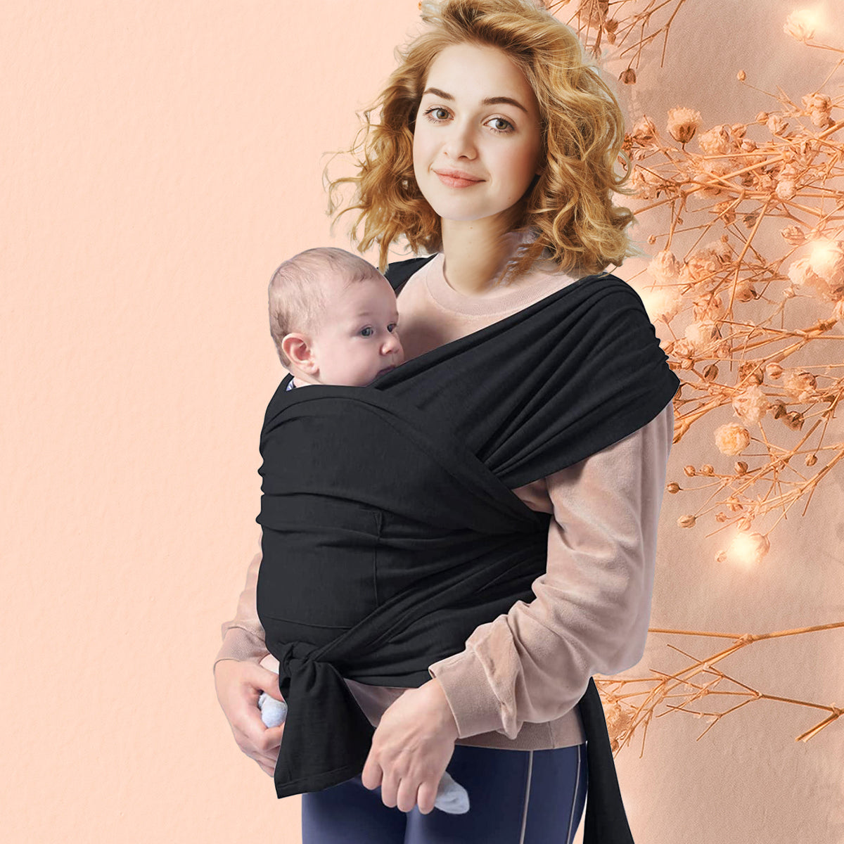 Baby Newborn sling warp carrier cotton Polyester