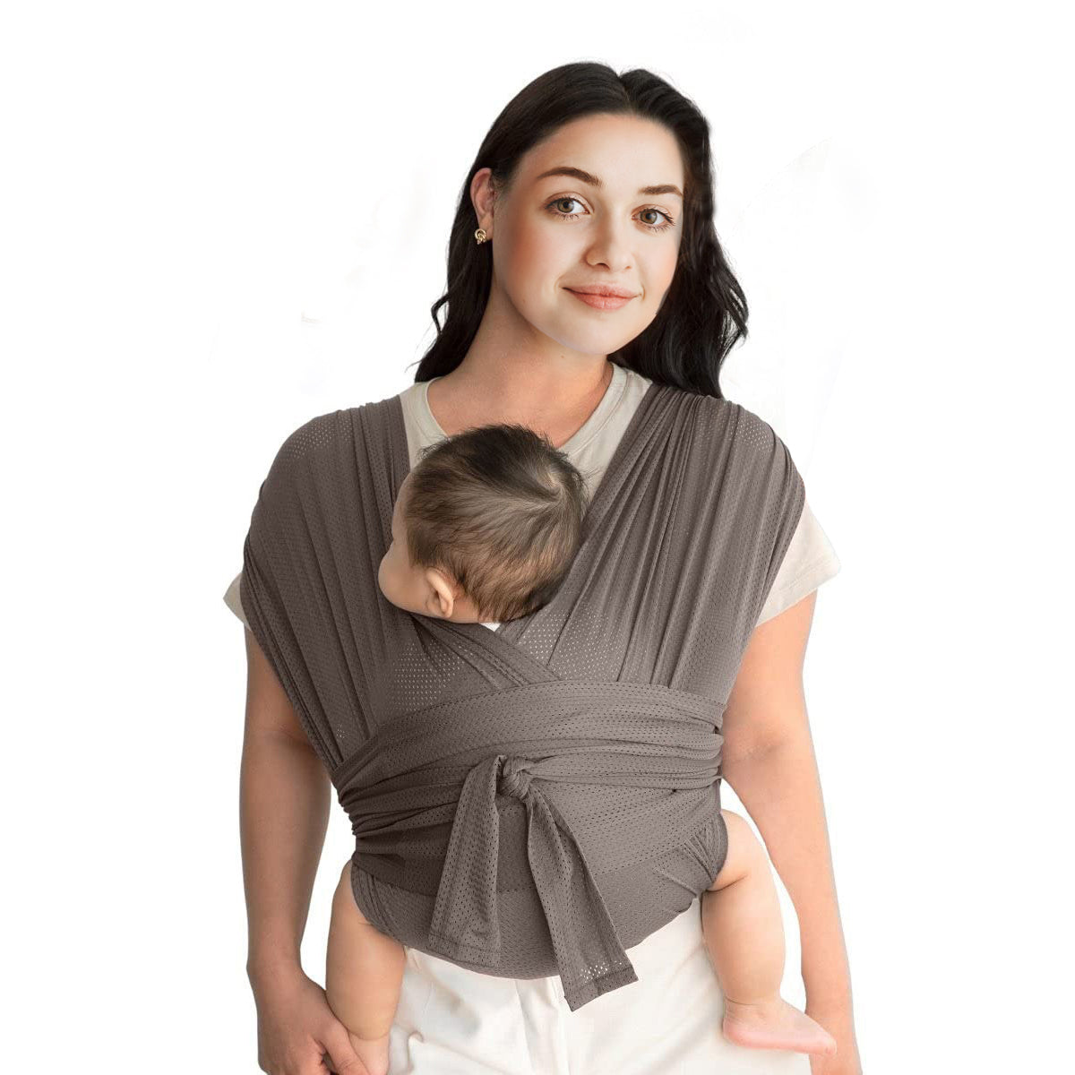 Baby Newborn sling warp carrier Mesh cross X type front hug