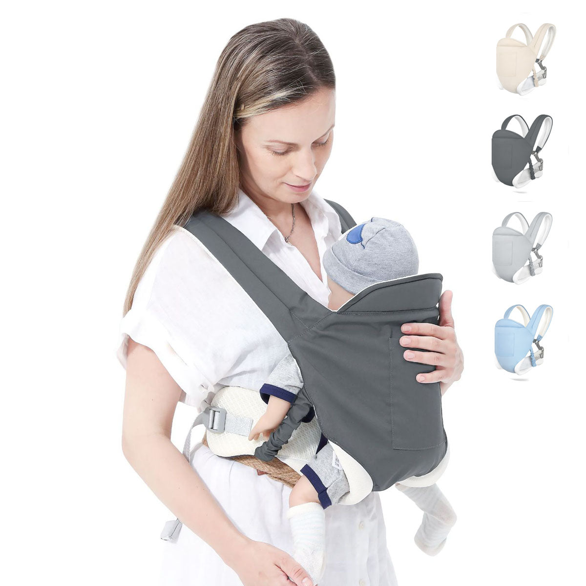 Newborn Baby Toddler Carrier Front Chest Mother Carry Toddler Double Strap