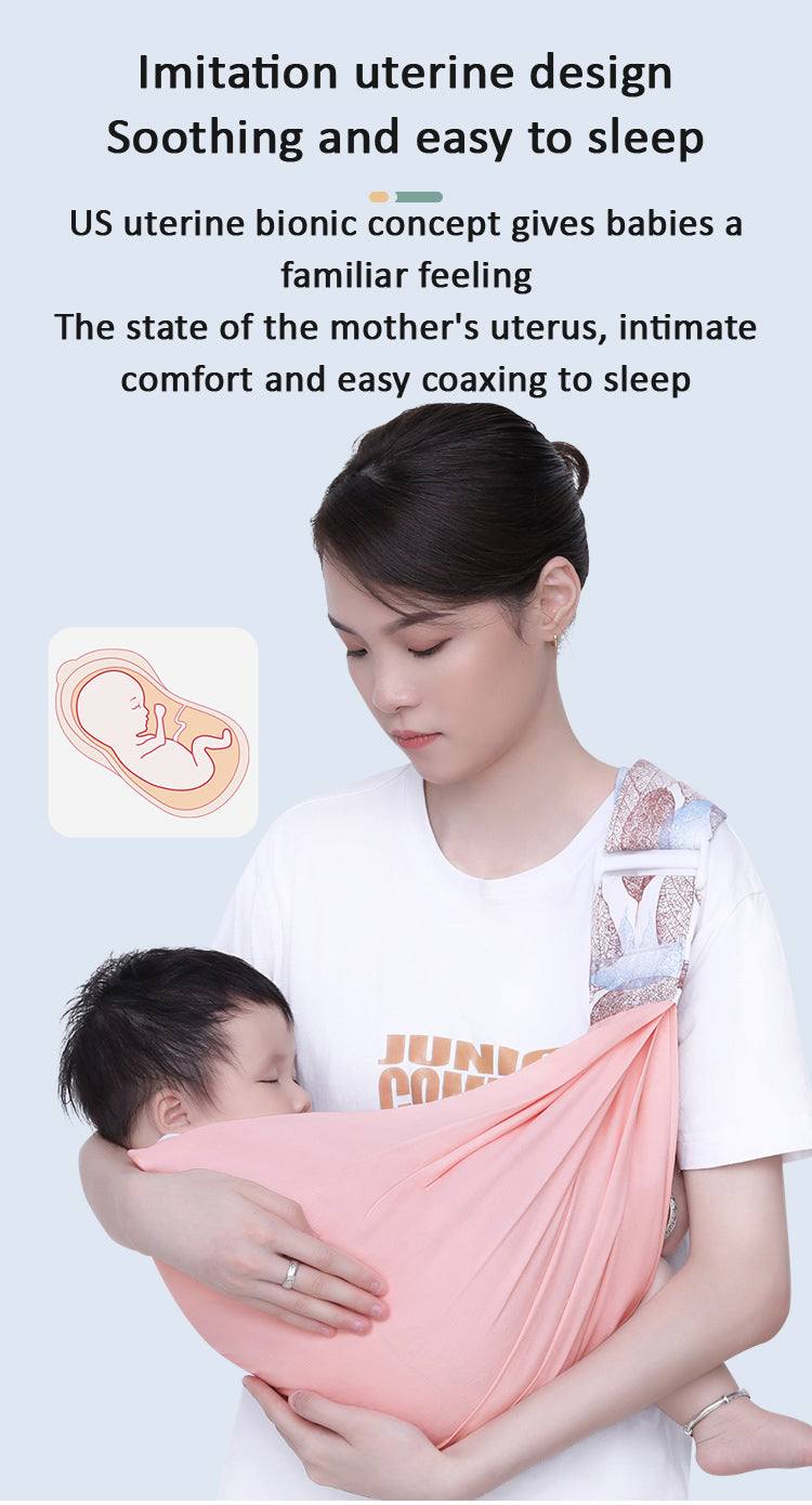 Baby Carrier Sling Newborn Front Hugging Breathable One-Shoulder Side Hug