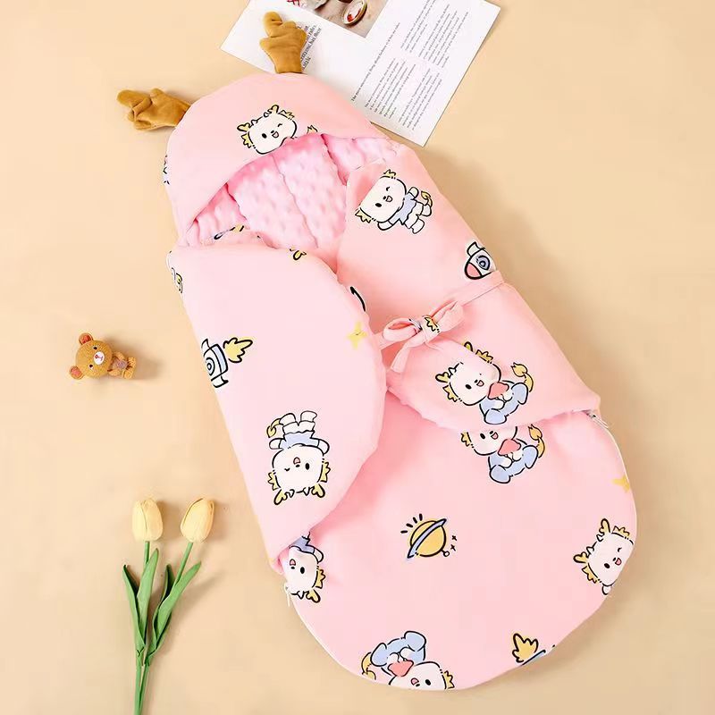 Combed Cotton Newborn Swaddle Sleep Sack bag Anti-Startle for Babies