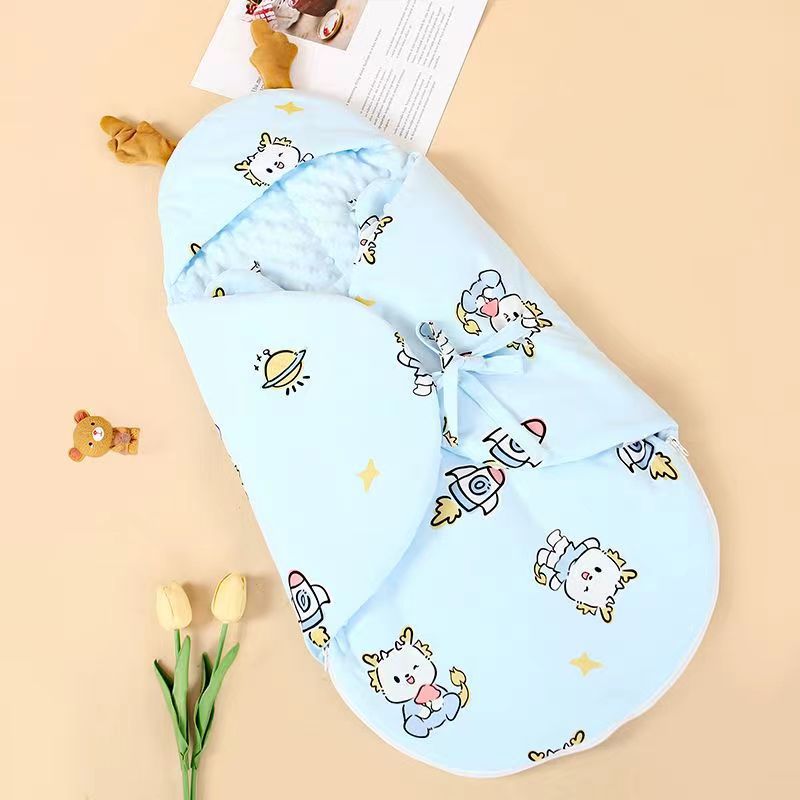 Combed Cotton Newborn Swaddle Sleep Sack bag Anti-Startle for Babies