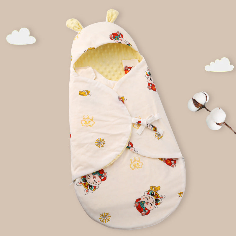 Combed Cotton Newborn Swaddle Sleep Sack bag Anti-Startle for Babies