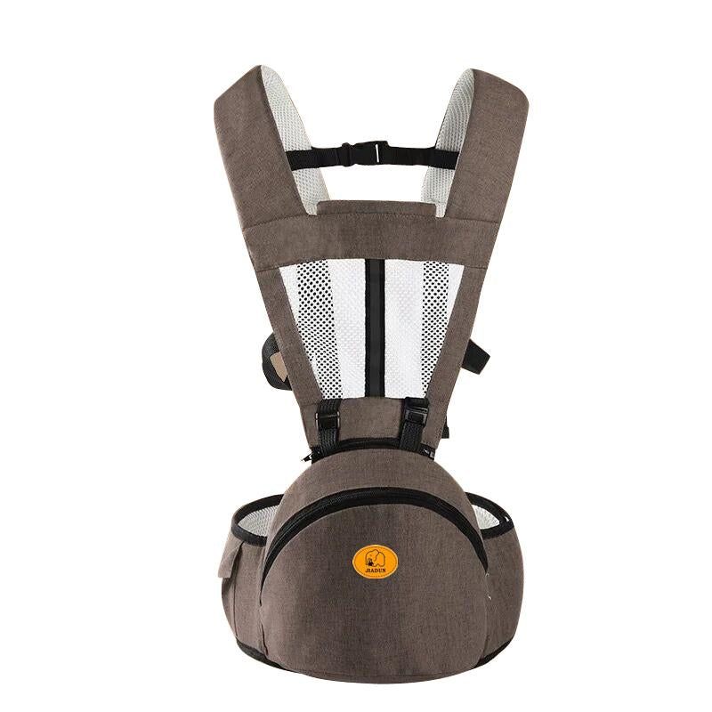 Baby Hip Seat Sling Carrier Breathable with Waist Stool and Lumbar Support for Breastfeeding Newborn Toddler Infant