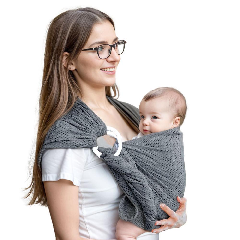 Sears Dual Ring Baby Carrier Breathable Mesh Sling for Easy Outings