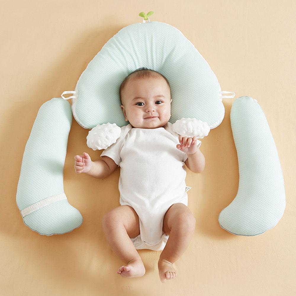 Baby Shaped Pillow Newborn Soothing Sleep Prevent Flat Head