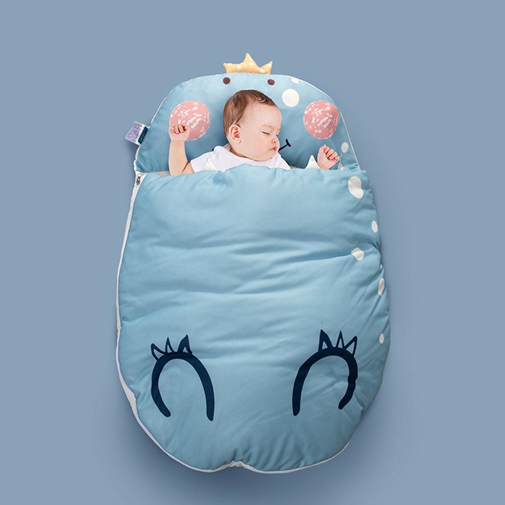 Breathable Anti Kick Safe Nights Cotton Infant Baby Sleeping Bag Sack Blanket