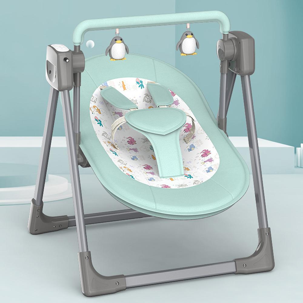 Electric Newborns Baby Cradle Swing Reclining Rocking Chair