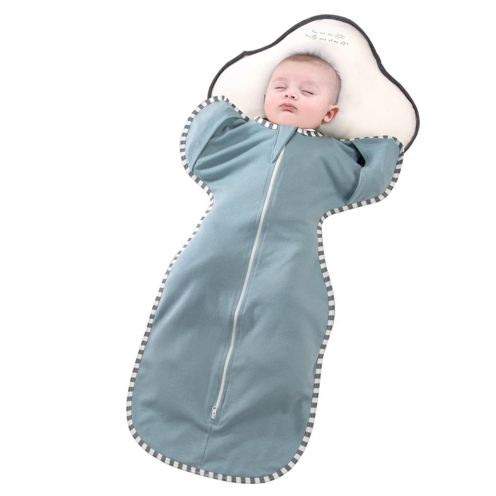 Convertible Baby Newborn Swaddle Sleeping Sack Bags with Soft Cotton for All Seasons