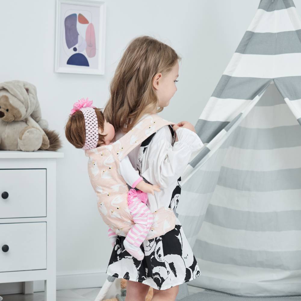 Adorable Kids' Doll Carrier Playtime Backpack for Girls