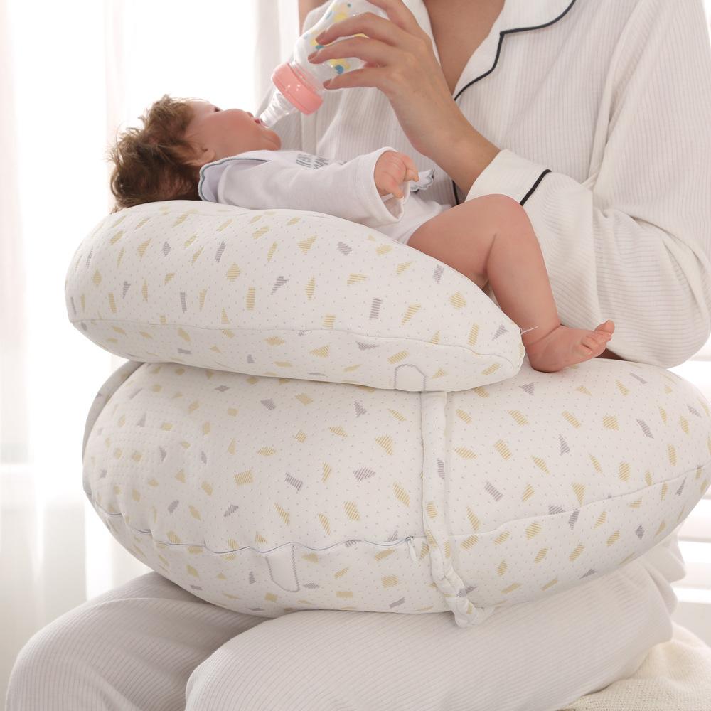 Nursing Angled Feeding Pillow Breastfeeding Cushion For Baby Mommy