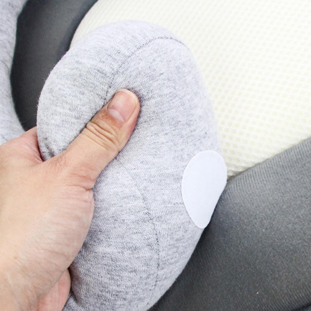 Newborn Baby Anti-Spill Reflux Nursing Pillow Breastfeeding Cushion Bed Crib Lounger