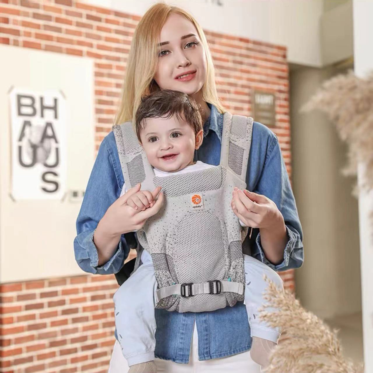 Multi Functional Baby Carrier with Hip Seat The Babywearing Solution for Newborns and Beyond