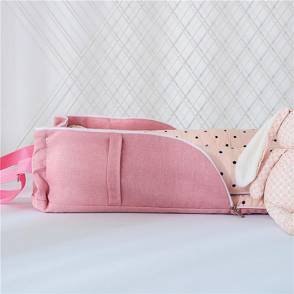 Portable Nursing Bag and Baby Nest Versatile Shoulder Bag Cradle and Travel Bed for Newborns