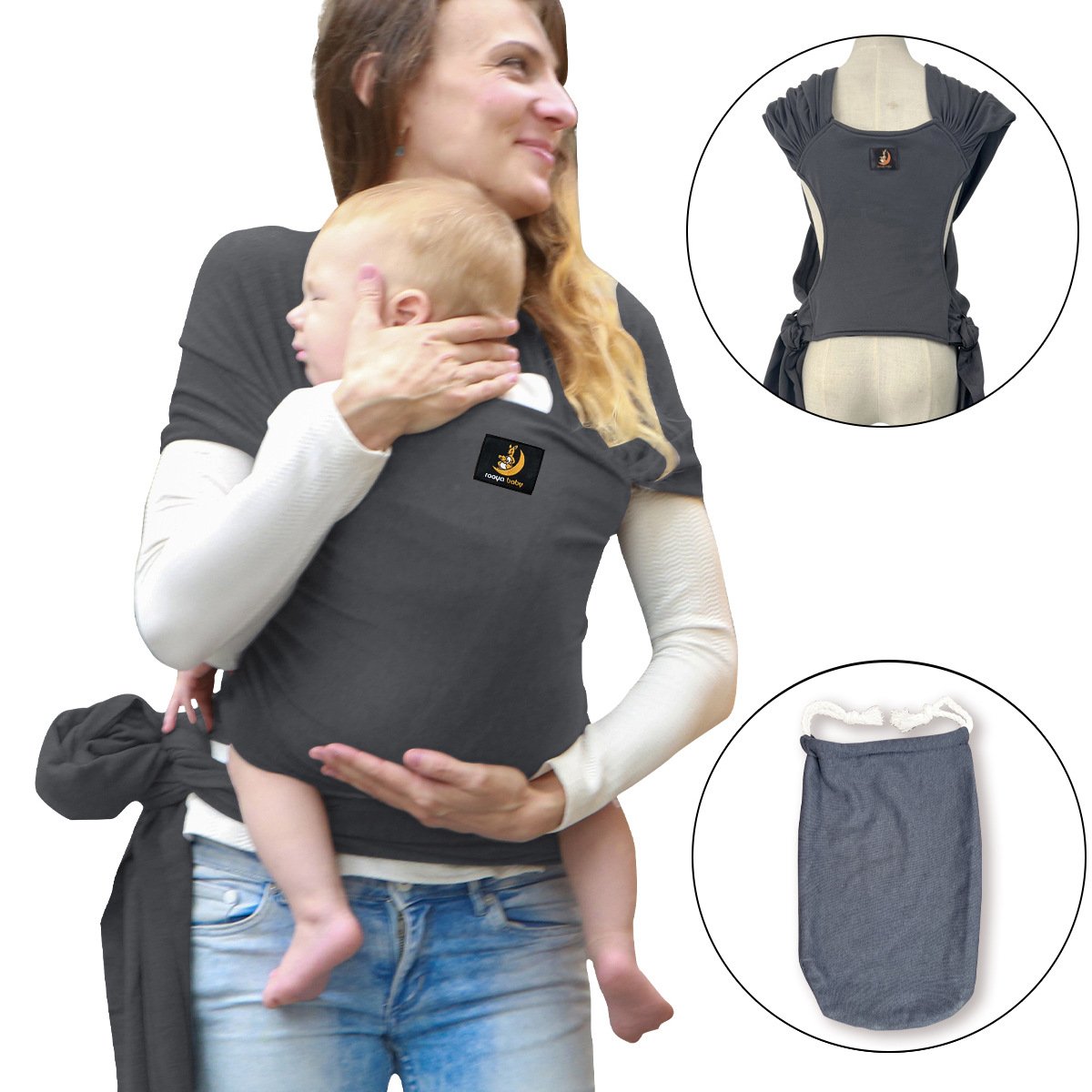 Sears Baby Carrier Breathable Adjustable and Perfect for On the Go Comfort