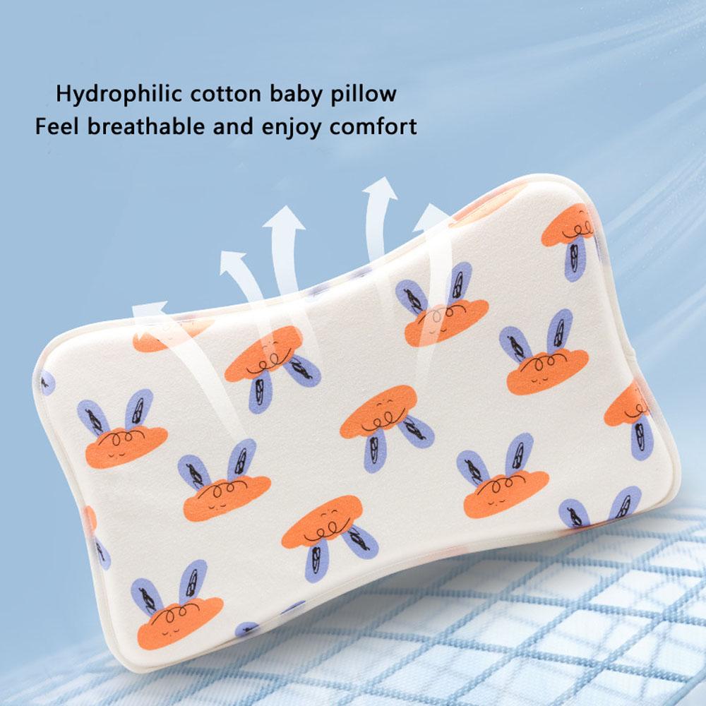 Baby pillow for newborn prevent flat head for Sleeping Soft Memory Foam Infant Comfort