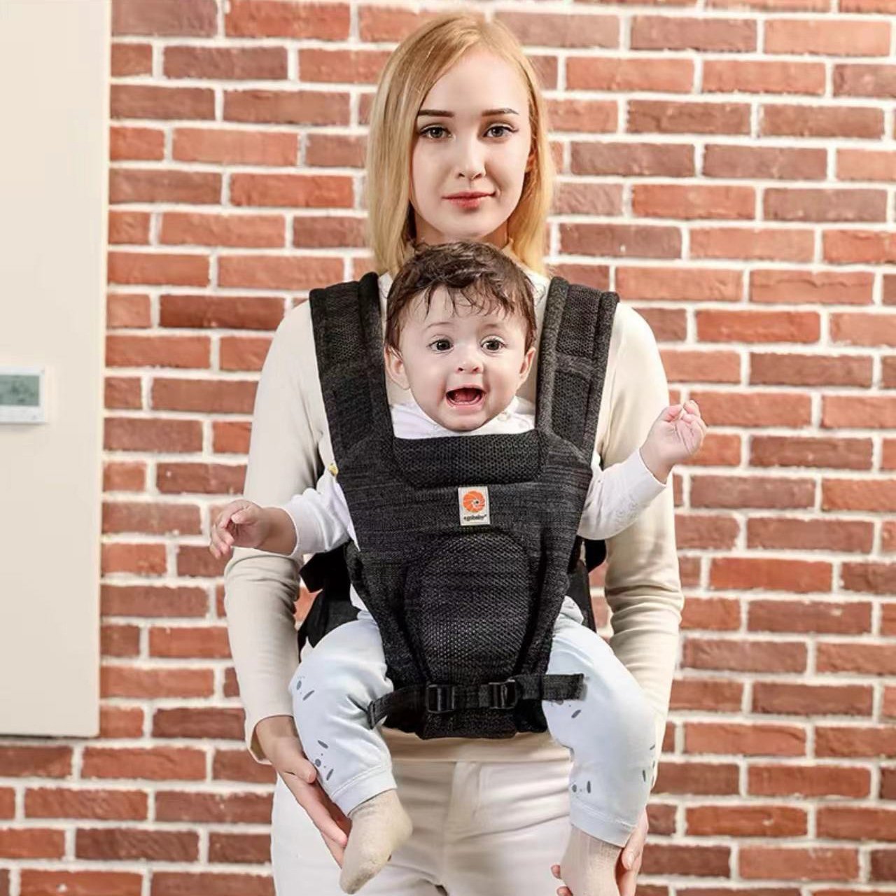 Multi Functional Baby Carrier with Hip Seat The Babywearing Solution for Newborns and Beyond