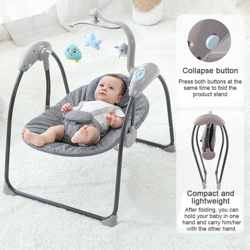 Baby Electric Swing Cradle Smart Comfortable and Convenient Sleep Solution