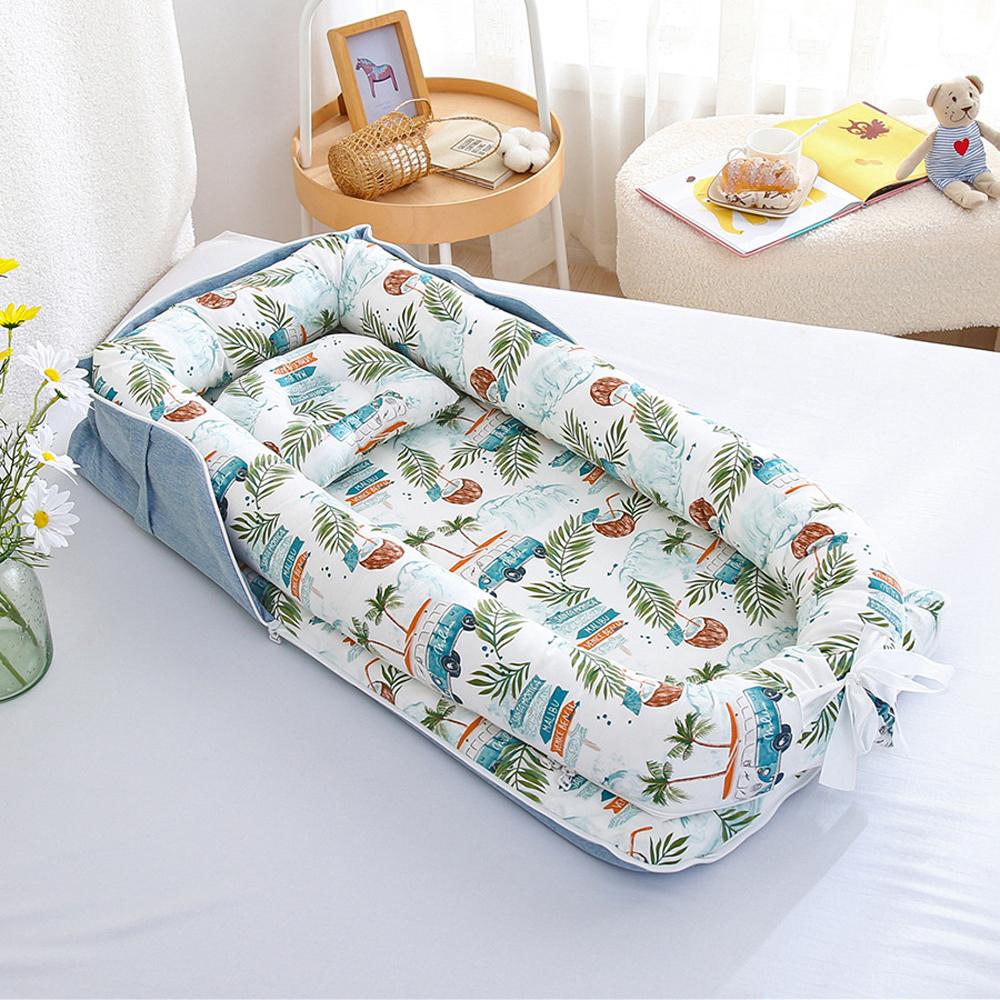 Portable Nursing Bag and Baby Nest Versatile Shoulder Bag Cradle and Travel Bed for Newborns