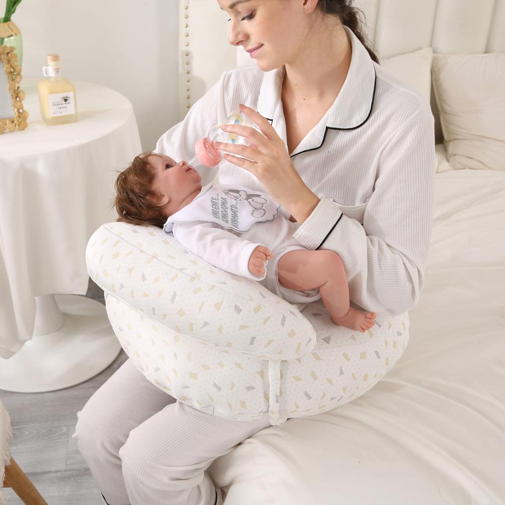 Nursing Angled Feeding Pillow Breastfeeding Cushion For Baby Mommy