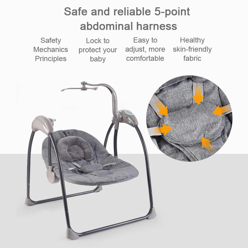 Baby Electric Swing Cradle Smart Comfortable and Convenient Sleep Solution